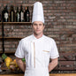 Ice Silk Chef Coat — Lightweight & Breathable, 4 Colors, M–3XL