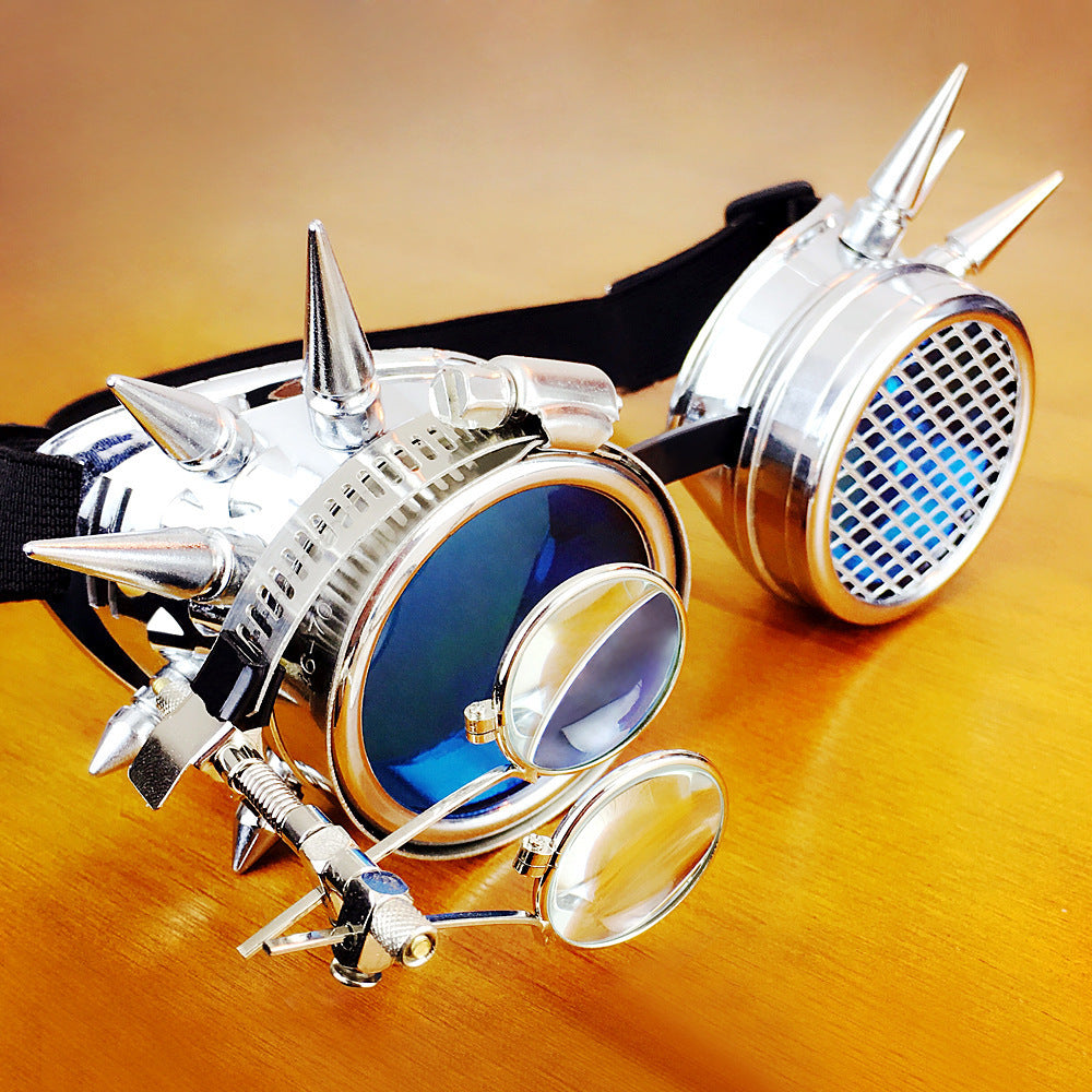Steampunk Cosplay Goggles – Halloween Party & Outdoor Athletic Glasses
