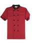 Short Sleeve Chef Jacket – Unisex Restaurant & Kitchen Work Shirt