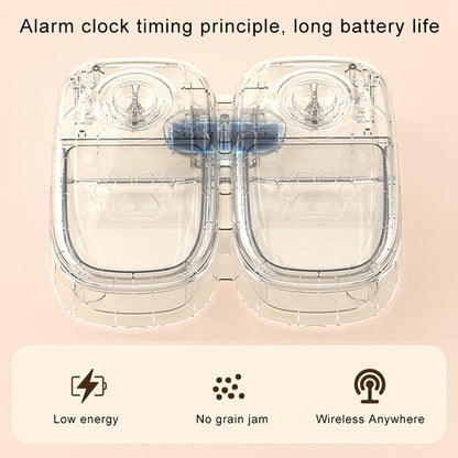 Gravity Pet Feeder & Water Dispenser — Single & Double Bowl