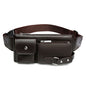 PU Leather Chest Bag – Men’s Waist Bag & Fanny Pack for Travel & Outdoors