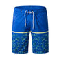 Men's Printed Beach Shorts – Lightweight Summer Swim Trunks | 3 Colors