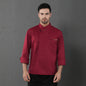 Men's & Women's Long-Sleeve Chef Coat – Restaurant & Catering Kitchen Uniform